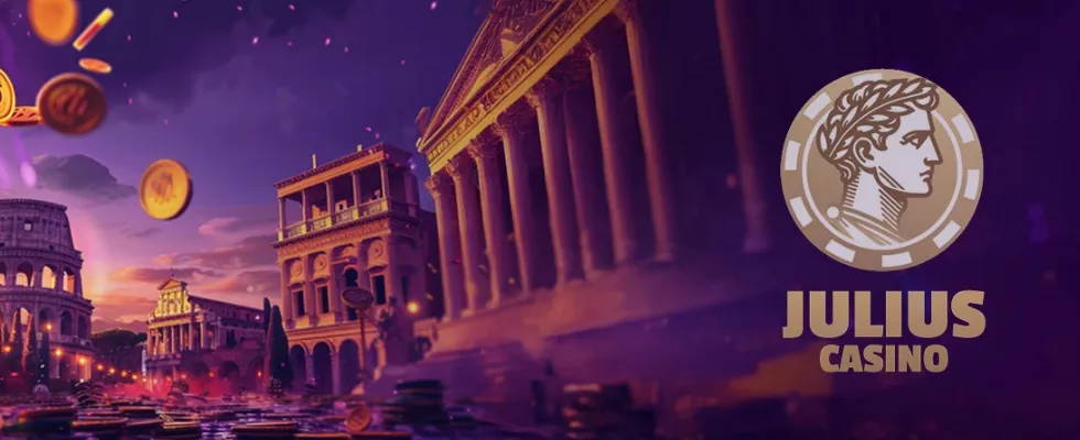 Welkomstbonus van Julius Casino met Romeinse thema